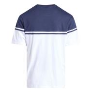 T-shirt Blanc/Marine Homme Fila Print vue 2