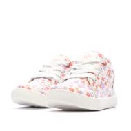 Baskets Blanc/Rose Fille Lulu Castagnette Lenaig Bottillon vue 6