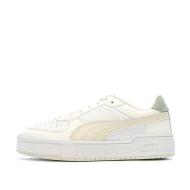 Baskets Blanche/Ecru/Vert Femme Puma 394749-01