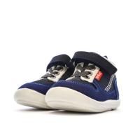 Baskets Hautes Marine Garçon Kickers Bottillon vue 6