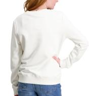 Sweat Blanc Fille Calvin Klein Jeans Mono vue 2