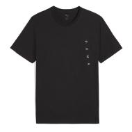 T-Shirt Noir Homme Puma Triblend