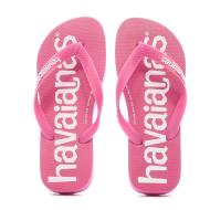 Tongs Roses Femme Havaianas Logomania vue 3