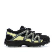 Schwarze/gelbe Salomon-Wanderschuhe für Herren „Piccolo“ Ansicht 2
