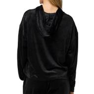 Sweat Noir Femme Pieces Pcilli vue 2