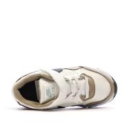 Baskets Blanches/Marron Garçon Nike Air Max vue 4