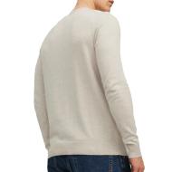 Pull Beige/Gris Homme Jack & Jones Emil vue 2