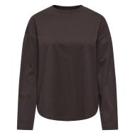 T-Shirt Manches Longues Marron Femme Only Happy1
