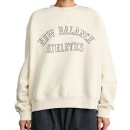 Sweat Beige Femme New Balance Graphic pas cher