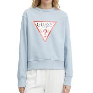 Sweat Bleu Femme Guess W2YQ