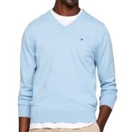 Pull Bleu Homme Tommy Hilfiger 1985 Sweater pas cher
