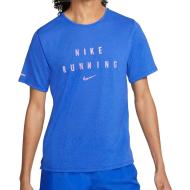 Maillot de sport Bleu Homme Nike Miler Top pas cher