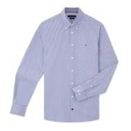 Chemise Bleu/Blanc Homme Tommy Hilfiger Oxford