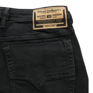 Jean Droit Noir Homme Diesel Zatiny vue 3