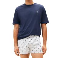 Pyjama Marine Homme Tommy Hilfiger Oversized Tee & Wove pas cher