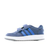 Baskets bleu bébé garçon Adidas Hoops 2.0 pas cher