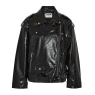 Veste Similicuir Noir Femme Noisy May Paulina Biker vue 3