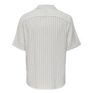 Chemise Blanche/Marine Homme Only & Sons Onswane vue 2