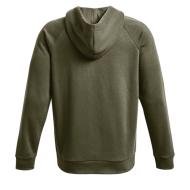 Veste Zippé Kaki Homme Under Armour Rival vue 2