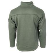 Chaqueta polar verde Paname Brothers Sherpa para hombre ver 2