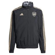Arsenal Veste Réversible Noire Homme Adidas Ian Wright vue 2