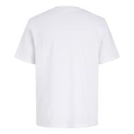 T-Shirt Blanc Garçon Jack & Jones Blaoscar vue 2