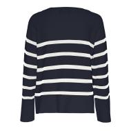 Pieces Sia Jersey Azul Marino/Blanco Mujer ver 2