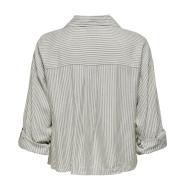 Chemise à Rayures Vert/Blanc Femme JDY Selma vue 2