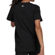T-shirt Noir Femme Adidas Lace Camo Gfx 2 vue 2