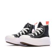 Baskets Noires Fille Converse Chuck Taylor All Star Move vue 6