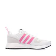 Baskets Blanc/Rose Femme Adidas Multix J vue 2