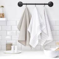 Lot De 3 Torchons Imprimé Beige Today Essential vue 2