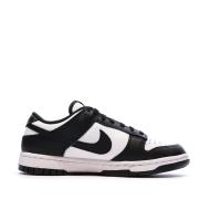 Baskets Noir/Blanc Mixte Nike Dunk Low Panda vue 2