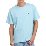 T-Shirt Bleu Homme Calvin Klein Jeans Easy LV04RC275G