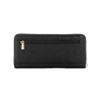 Portefeuille Noir Femme Guess Laurel Slg vue 2