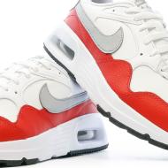 Baskets Blanches/Rouge Homme Nike Air Max vue 7
