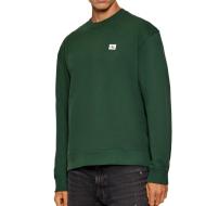Sweat Vert Homme Calvin Klein Jeans 350 Terry Badge