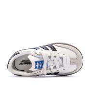 Zapatillas blancas para bebé/niño Adidas Samba OG Cf El I ver 4