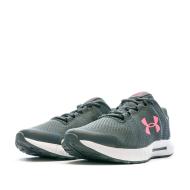 Chaussures de running Gris/Rose Femme Under Armour Charged vue 6
