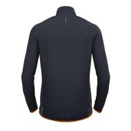 Veste de Running Gris/Orange Homme Odlo Zeroweight vue 2