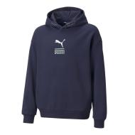 Sweat à Capuche Marine Garçon Puma 847286 pas cher