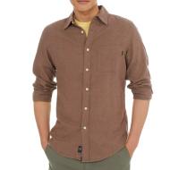 Chemise Marron Clair Homme Dockers Woven pas cher