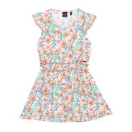 Robe Blanche à Motifs Fille Kaporal Fran pas cher