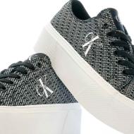 Baskets Plateforme Noir Femme Calvin Klein Cupsole vue 7