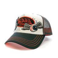 Casquette Noir/Blanc/Rouge Homme Von Dutch TPATCHES04