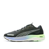 Chaussures de Running Noire/Verte Homme Puma Velocity Nitro pas cher