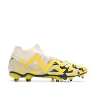 Chaussures de Foot Gris/Jaune Homme Puma Future Match FG/AG vue 2