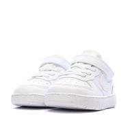Baskets Blanc Enfant Nike Court Borough Low Recraf vue 6