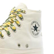Baskets Écru Femme Converse Citron vue 7