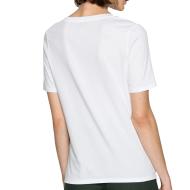 T-shirt Blanc Femme Tommy Hilfiger Reg Feather vue 2